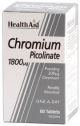 Health Aid Chromium Picolinate 200ug