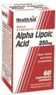 Health Aid Alpha Lipoic Acid 250mg ( Mega Strength)